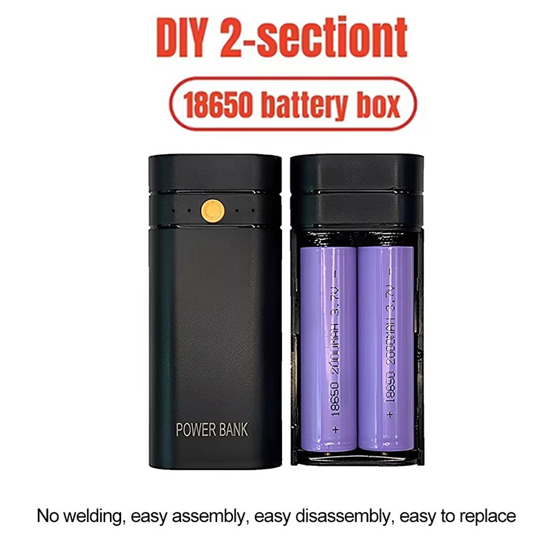 Diy Electronics Storage - صندوق باور بانك DIY لشحن الهواتف