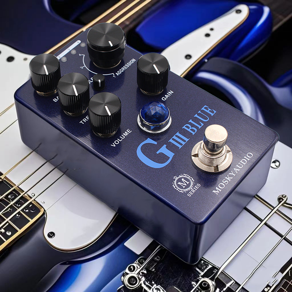 Diy Guitar Electronics - G III الأزرق سق أربعة نماذج