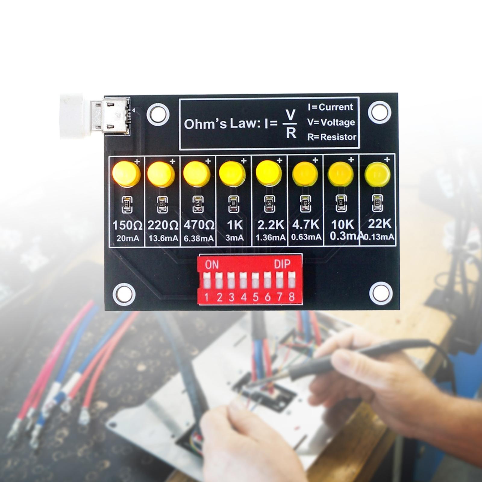 Diy Electronics Lab - مجموعة أدوات تدريب على اللحام مع