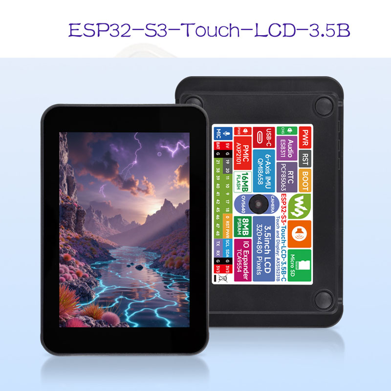 Diy Electronics Kits - لوحة ESP32-S3 بشاشة لمس LCD مقاس