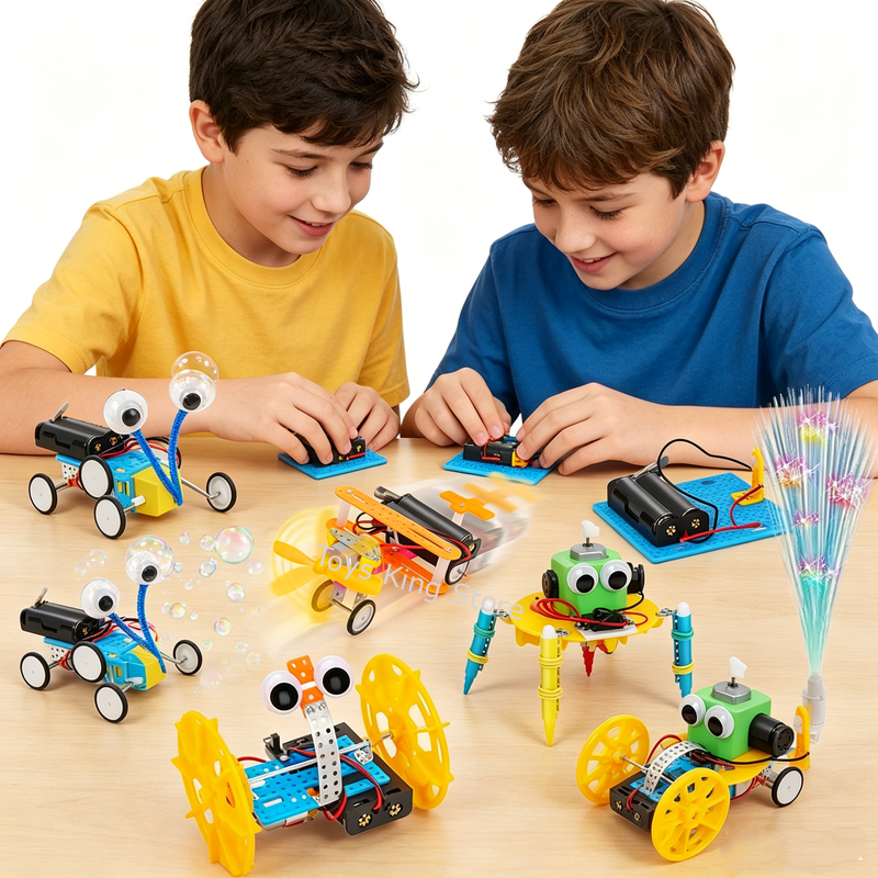 Diy Electronics Projects For Kids - مجموعة تجارب علمية تعليمية للأطفال: تقنية