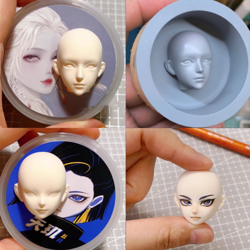 Diy Q - 3.0/3.6 سنتيمتر Q-نسخة الوجه النسبي قالب