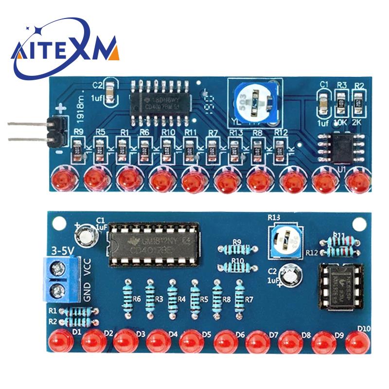 Diy Electronics Lab - مجموعات الالكترونيات الذكية Ne555 + CD4017