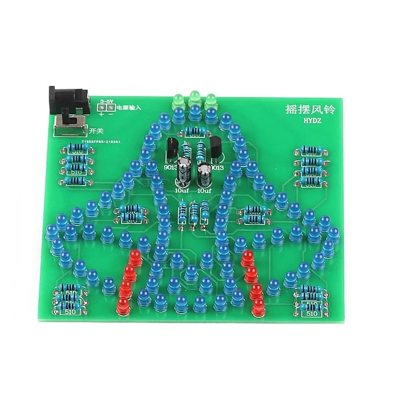 Diy Electronics Kits - جرس رياح متأرجح للمختبر، طقم إلكتروني