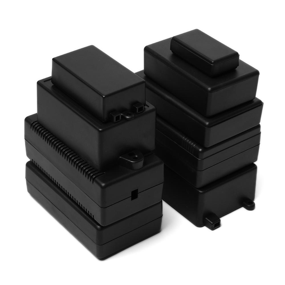 Diy Electronics Storage - 1 قطعة البلاستيك الأسود مقاوم للماء