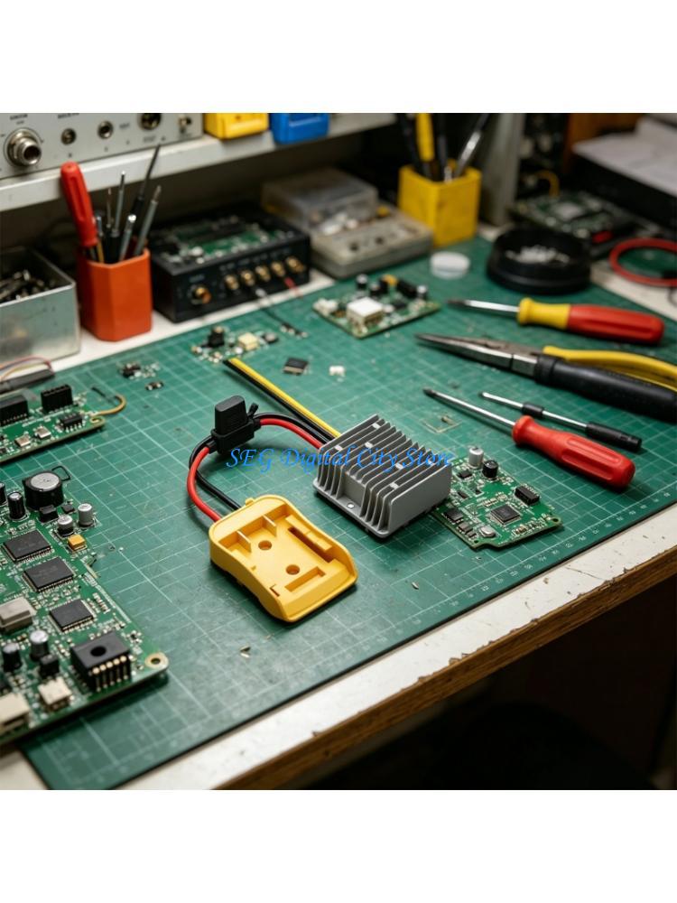 Diy Electronics Workshop - وحدة محولات الطاقة لمهايئ البطارية U75B