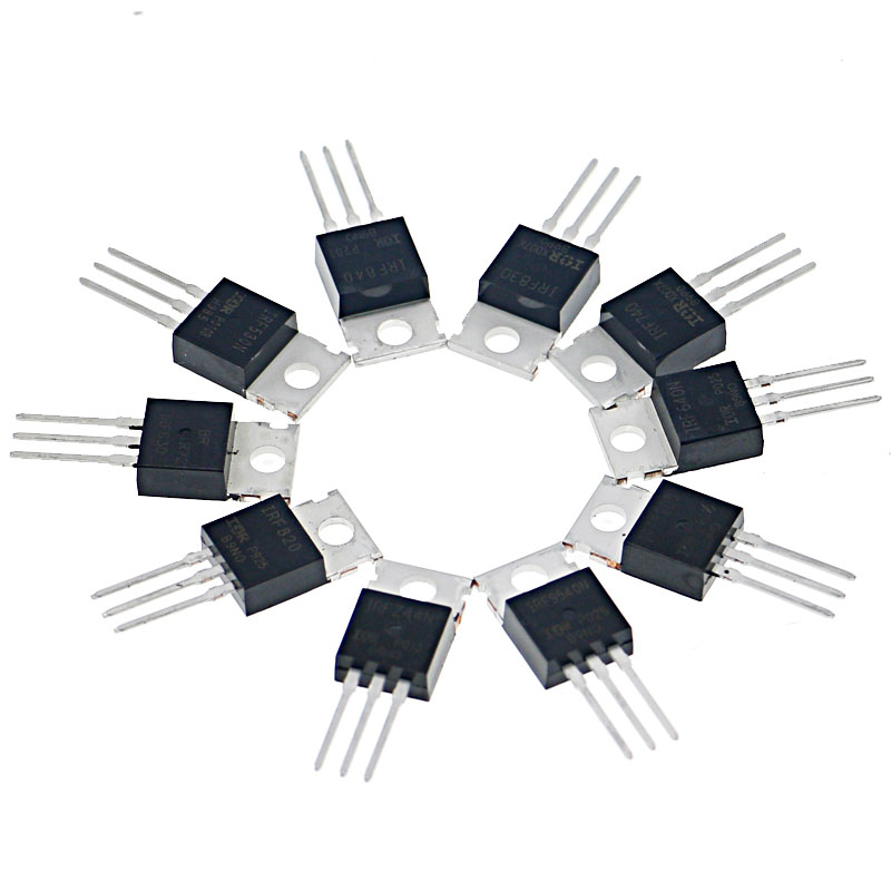 50 قطعة 10 قيمة TO-220 Mosfet  - مراجعة Mosfet Transistor Set وسعره