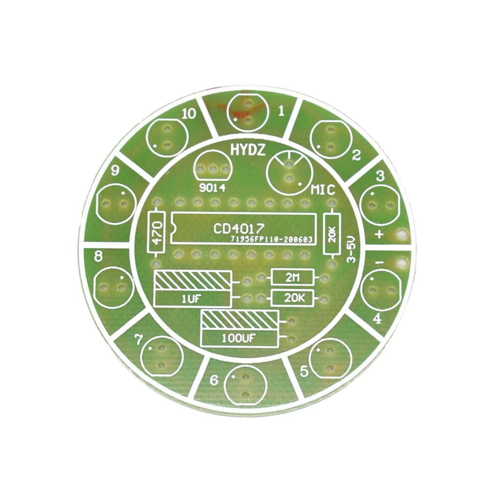 CD4017 التحكم الصوتي الملون ال - مراجعة Diy Electronics Lab وسعره