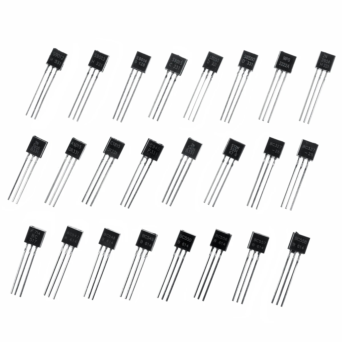 480 قطعة/صندوق 24 أنواع السيلي - مراجعة Mosfet Transistor Set وسعره