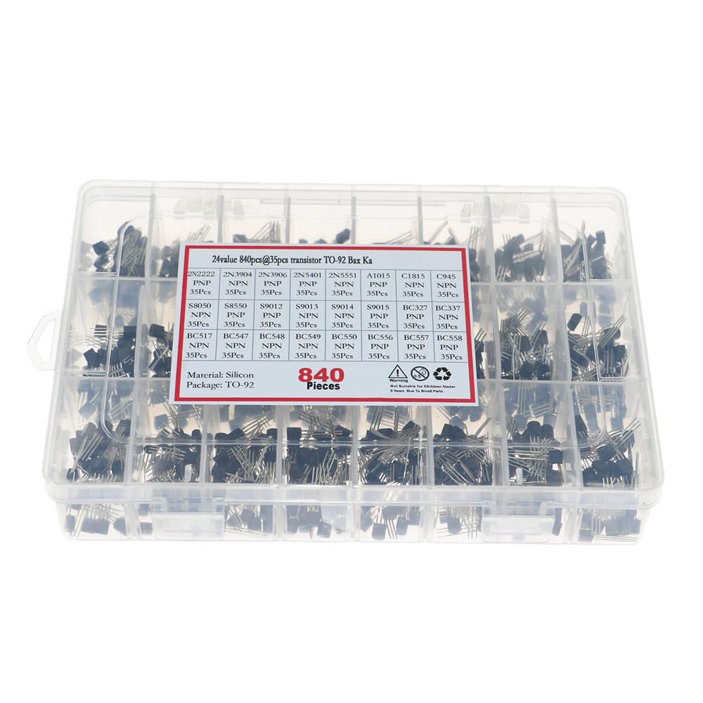 840 قطعة/صندوق 24 القيم إلى-92 - مراجعة Mosfet Transistor Set وسعره