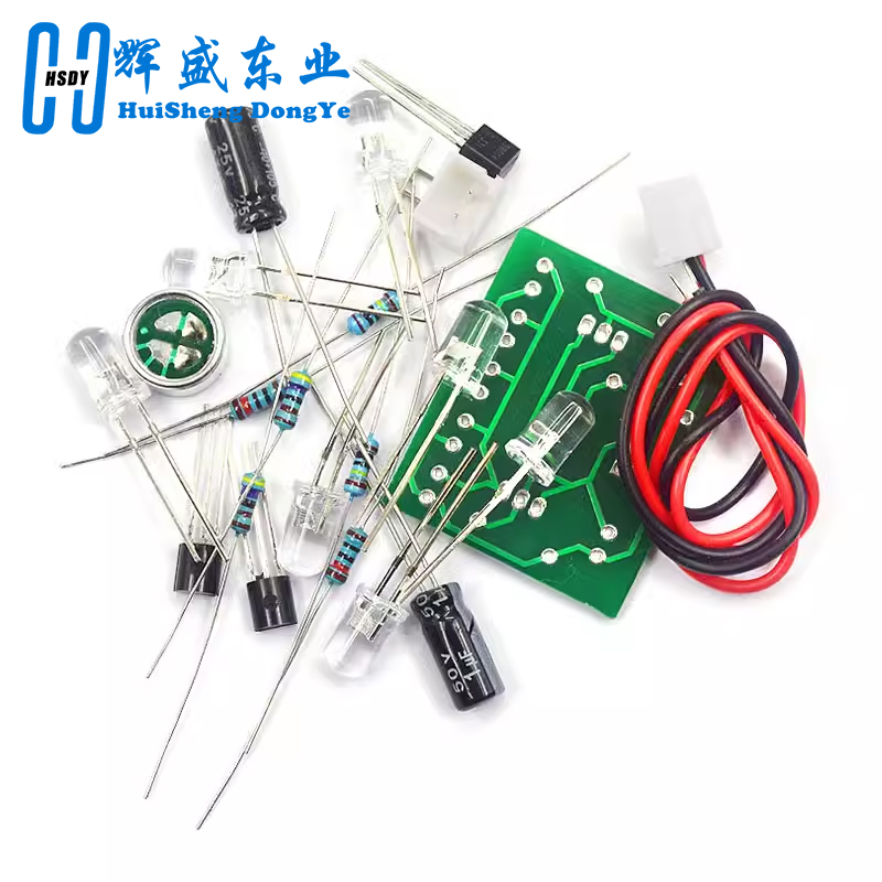 3 فولت-5.5 فولت صوت مصباح التح - مراجعة Diy Electronics Lab وسعره