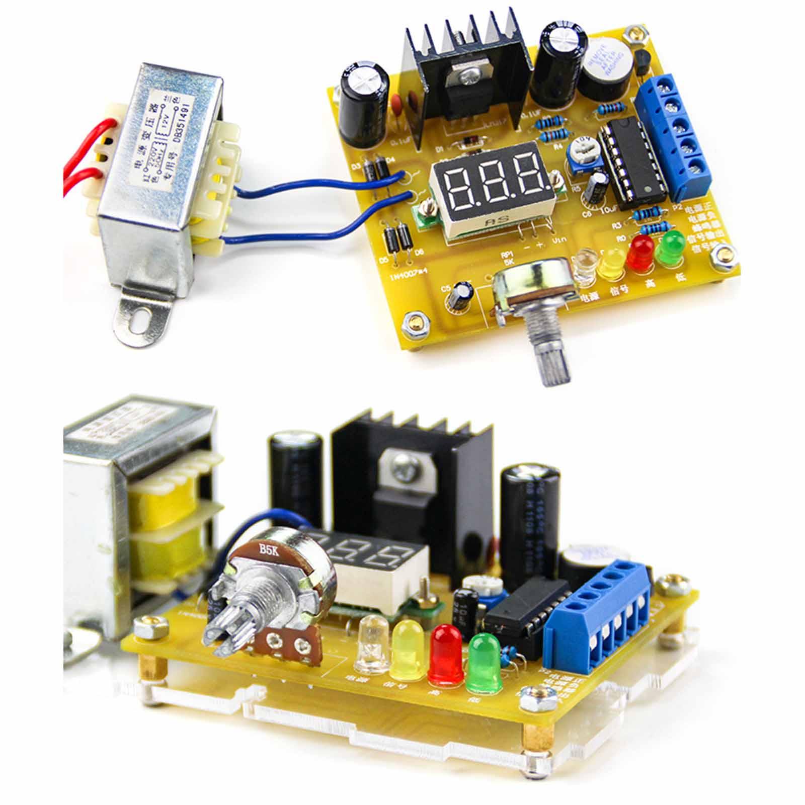 لوحة إمداد طاقة قابلة للتعديل  - مراجعة Diy Electronics Workshop وسعره