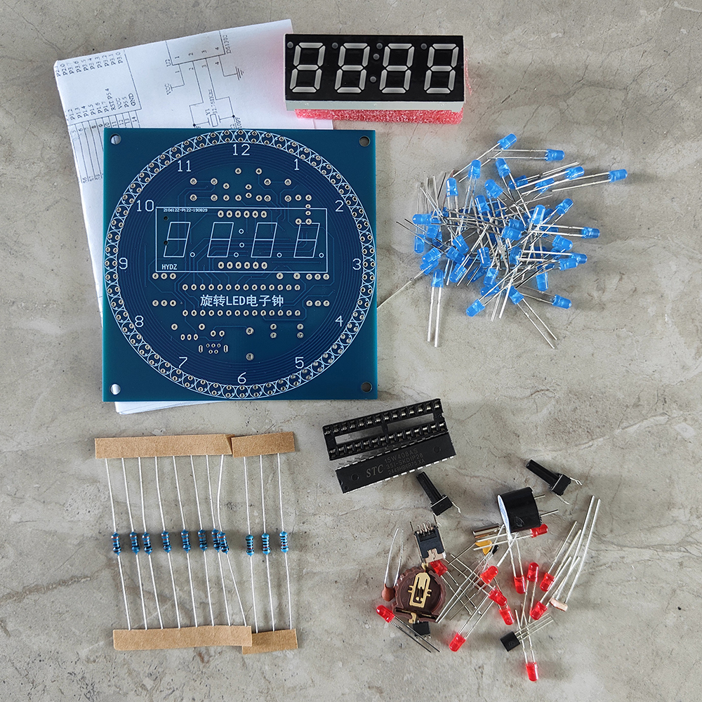الدورية LED لتقوم بها بنفسك طق - مراجعة Diy Electronics News وسعره