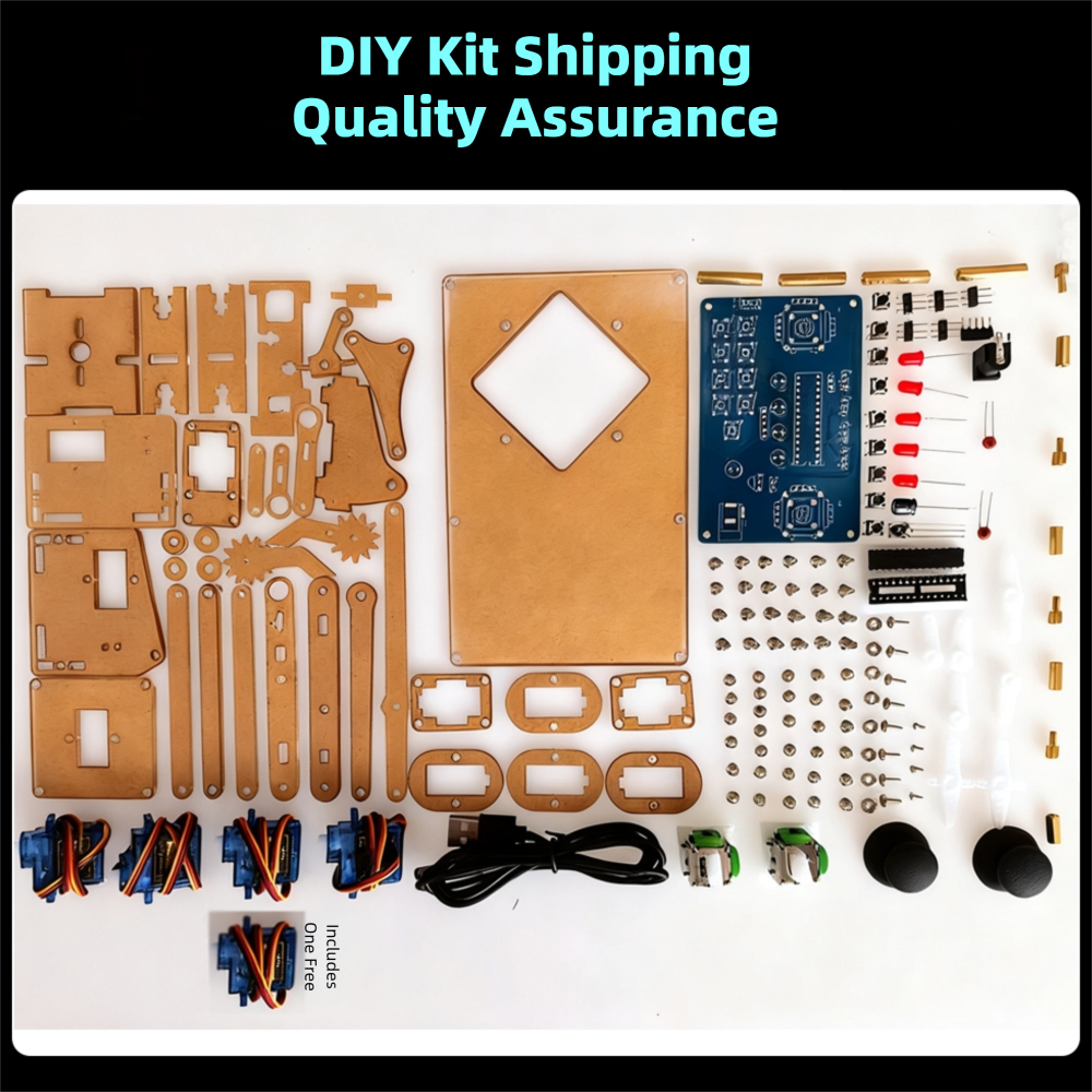 طقم تعليمي متكامل لتجميع ذراع  - مراجعة Diy Electronics For Kids وسعره