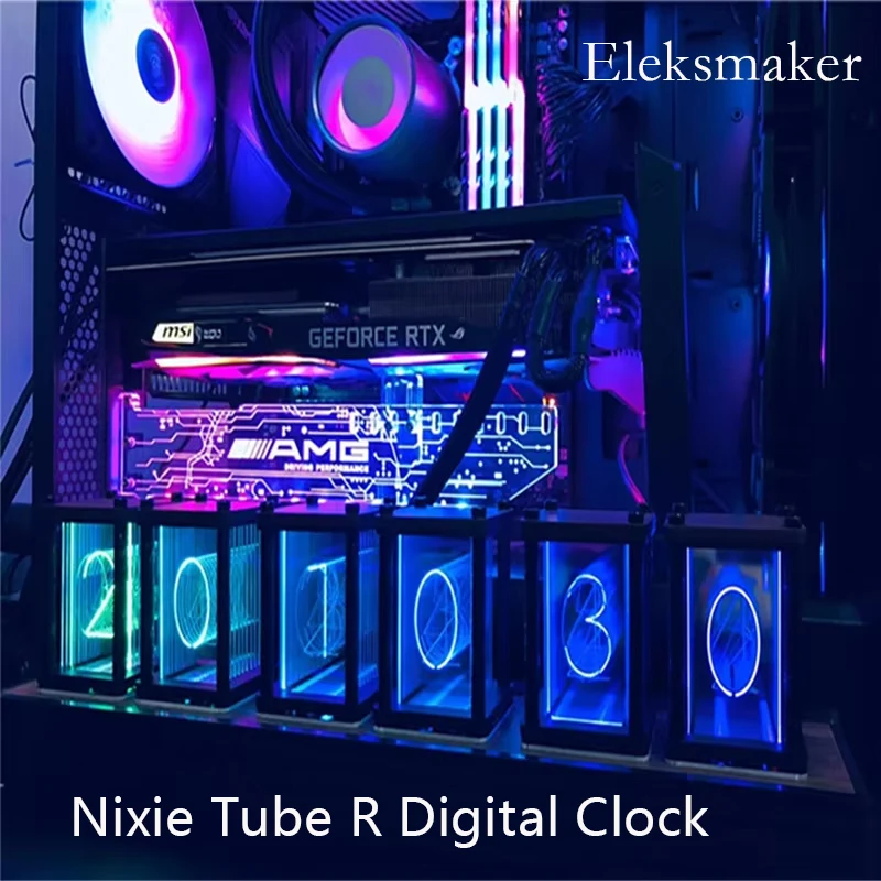 EleksMaker Nixie Tube R 6-Bit  - مراجعة R/Diy Electronics وسعره