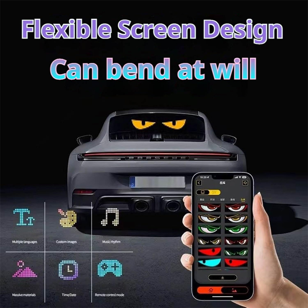 جديد 1-2 قطعة عين الشيطان شاشة - مراجعة Diy Electronics News وسعره