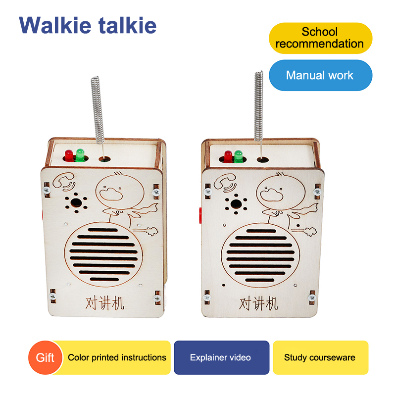 طقم إلكترونيات لاسلكي للاتصال  - مراجعة Diy Electronics Projects For Kids وسعره