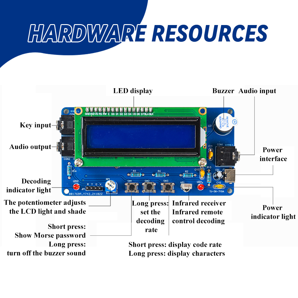 فك تشفير التلغراف DIY مع مجموع - مراجعة R/Diy Electronics وسعره
