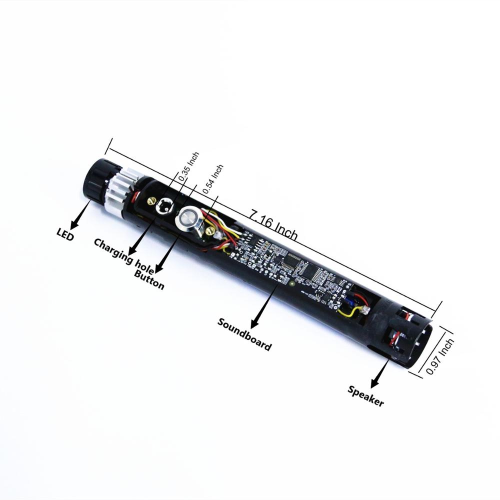 TXQSABER لوحة صوتية لسيف الضوء - مراجعة Diy Lightsaber Electronics Kit وسعره