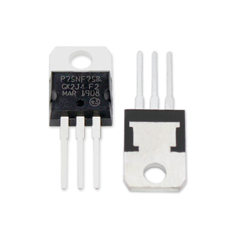 ترانزستورات Mosfet ، STP75NF75 - مراجعة Mosfet Transistor Set وسعره