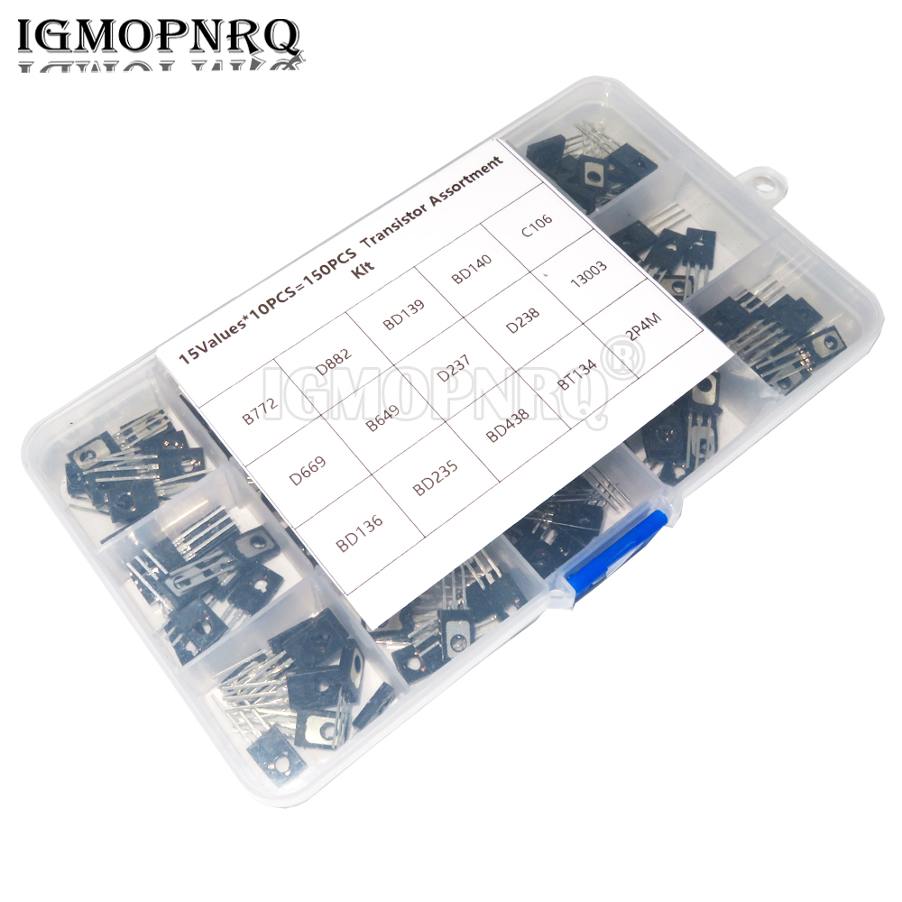 150 قطعة TO-126 مجموعة متنوعة  - مراجعة Mosfet Transistor Set وسعره