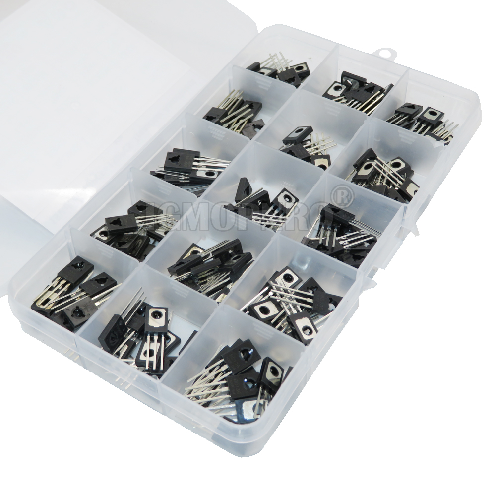 150 قطعة TO-126 مجموعة متنوعة  - مراجعة Mosfet Transistor Set وسعره