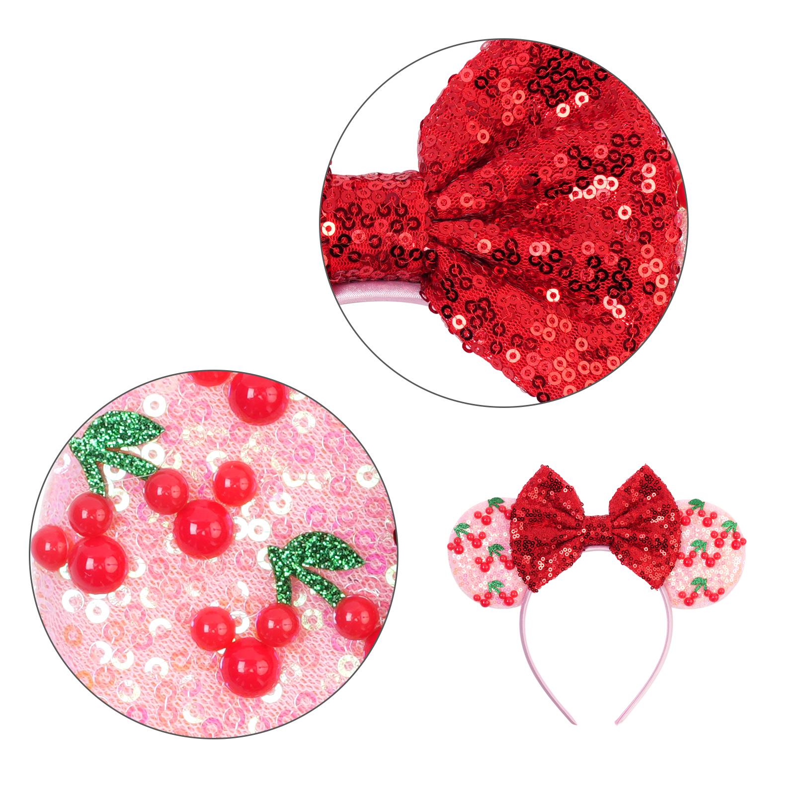 عصابة رأس بآذان فأر لعيد الحب  - مراجعة Diy Mouse Electronics وسعره
