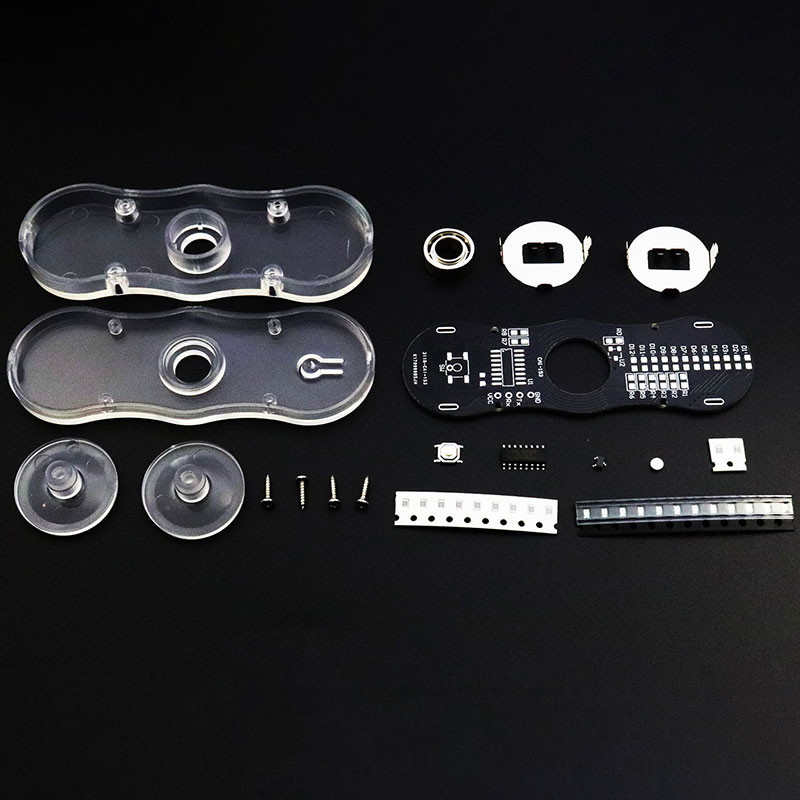 LED تدوير 2 ورقة الإصبع الدورا - مراجعة Diy Electronics News وسعره