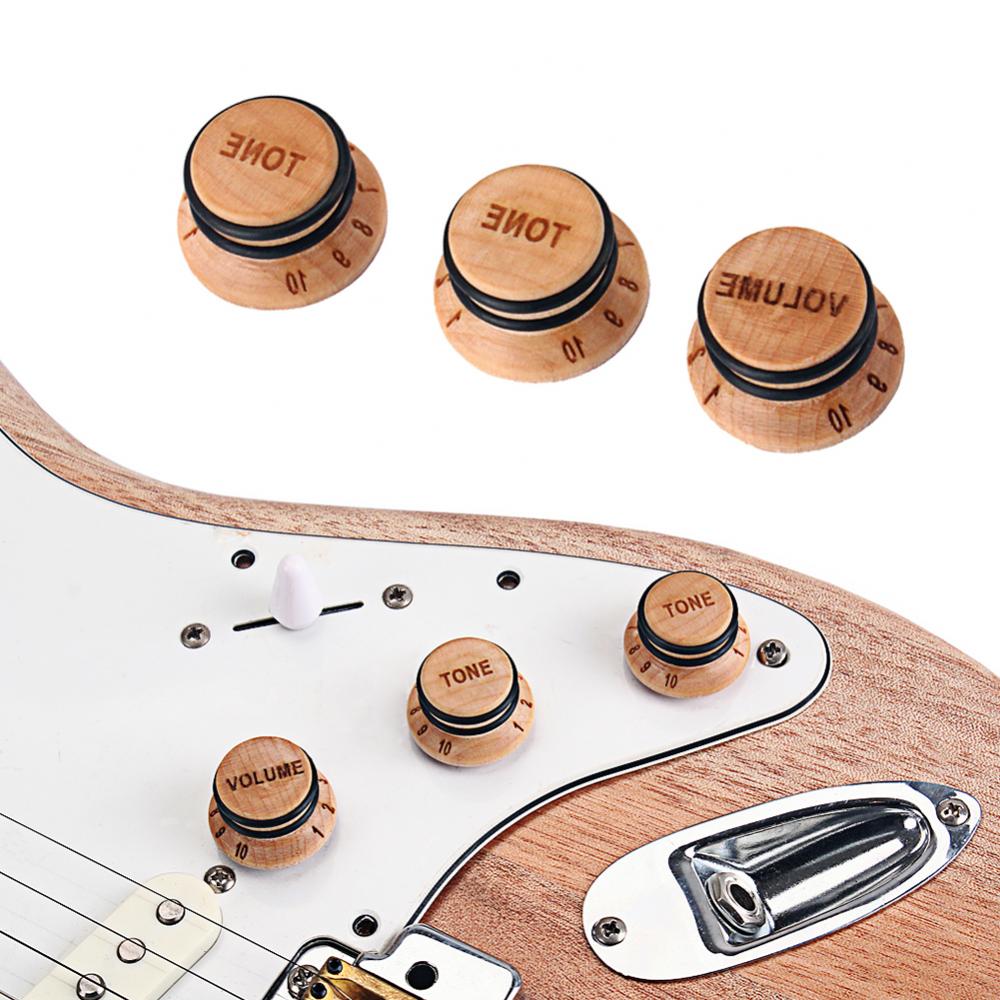 خمر خشبية لهجة التحكم مجموعة ل - مراجعة Diy Guitar Electronics وسعره