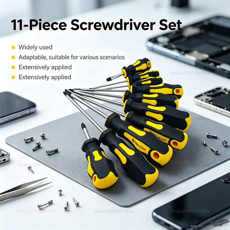 طقم مفكات مغناطيسية 11 في 1 مع - مراجعة Diy Electronics Workshop وسعره