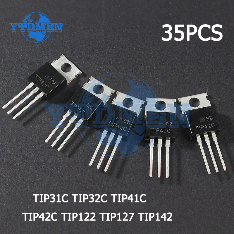 35/70 قطعة 7 قيم مجموعة التران - مراجعة Mosfet Transistor Set وسعره