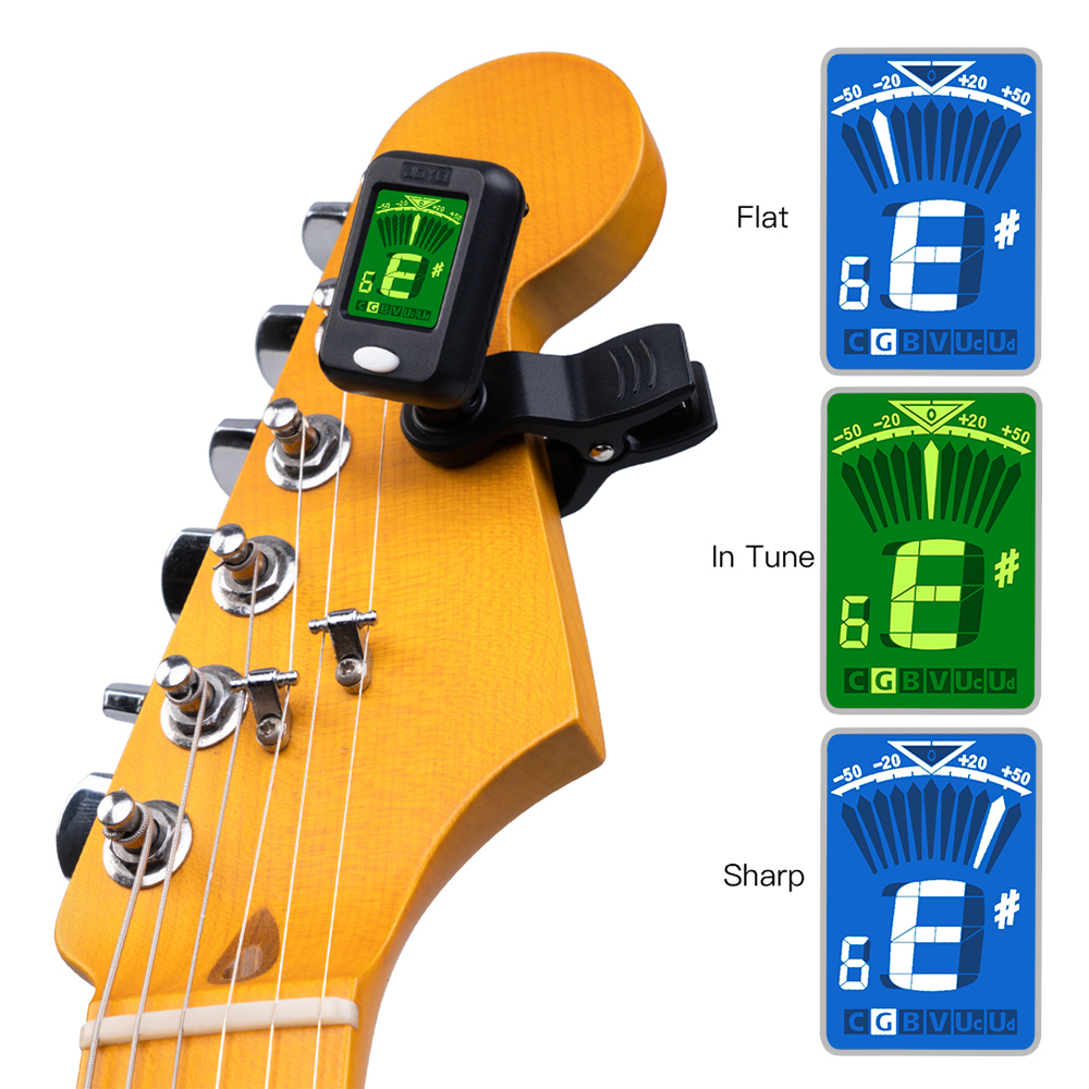 JOYO JT-09 موالف الجيتار كليب  - مراجعة Diy Guitar Electronics وسعره
