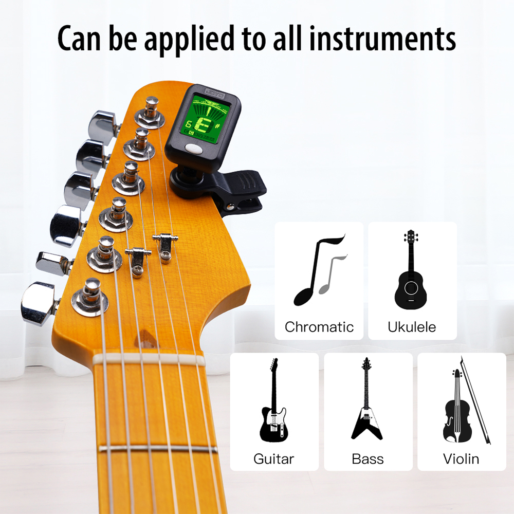JOYO JT-09 موالف الجيتار كليب  - مراجعة Diy Guitar Electronics وسعره