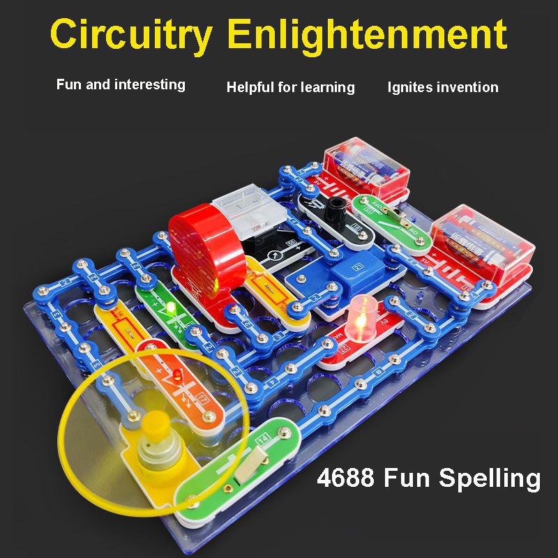 مجموعة تجربة الدوائر للأطفال ، - مراجعة Diy Electronics For Kids وسعره