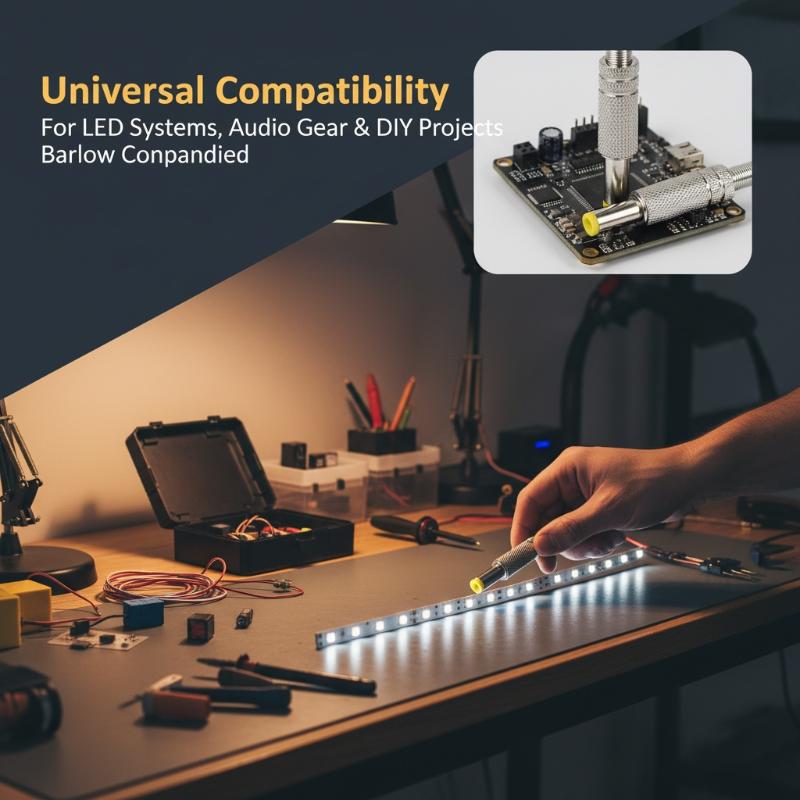 موصلات طاقة معدنية تيار مستمر  - مراجعة Diy Electronics Workshop وسعره