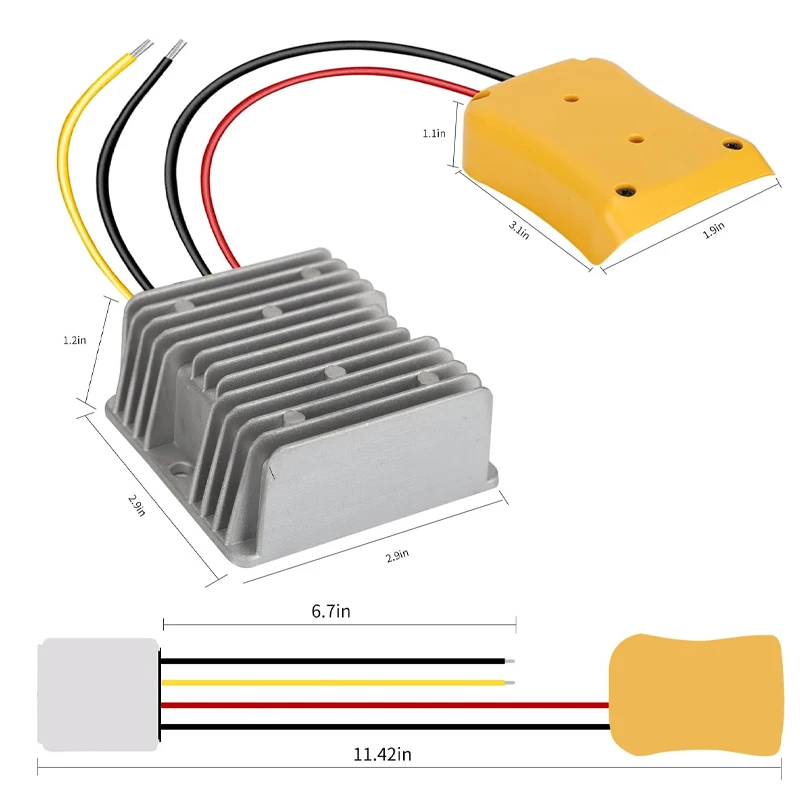محول جهد تيار مستمر من 20 فولت - مراجعة Diy Electronics Starter Kit وسعره