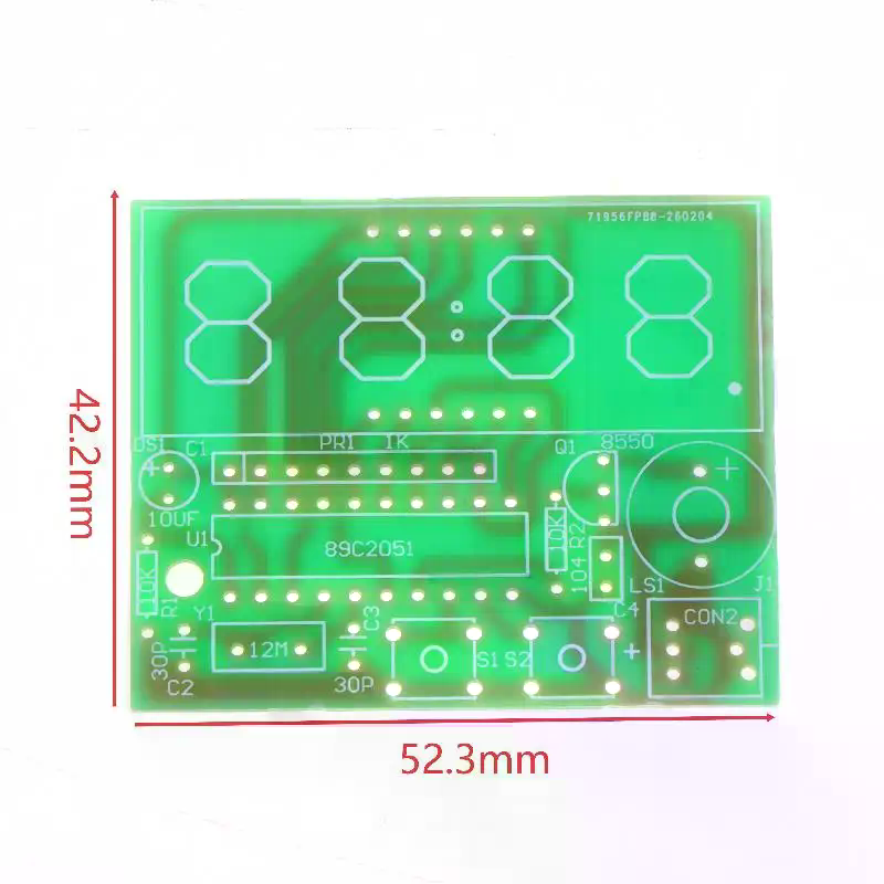 طقم ساعة رقمية LED للتركيب الذ - مراجعة Diy Electronics Workshop وسعره