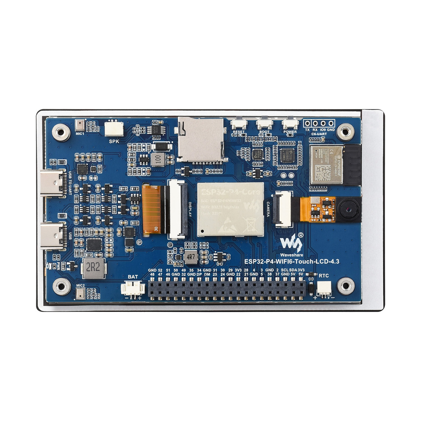 لوحة تطوير Waveshare ESP32-P4- - مراجعة Diy Electronics Kits وسعره