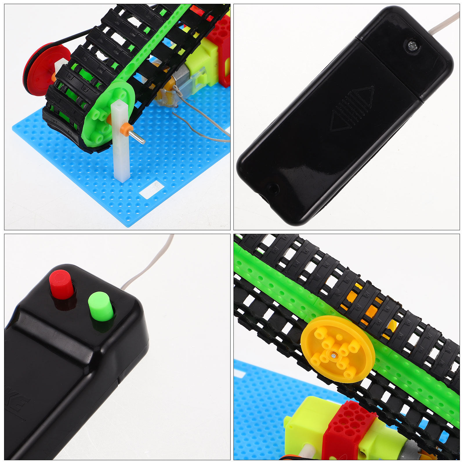مجموعة حزام ناقل كهربائي للتجا - مراجعة Diy Electronics Projects For Kids وسعره