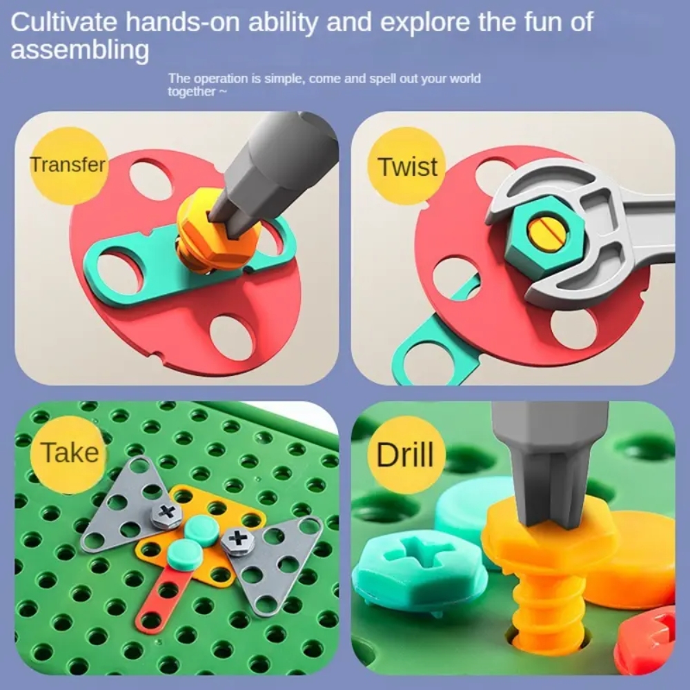 450 قطعة مجموعة مثقاب STEM للأ - مراجعة Diy Electronics For Kids وسعره