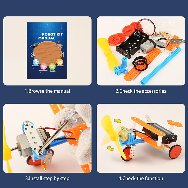 مجموعة ألعاب علمية 6 في 1 للأط - مراجعة Diy Electronics Projects For Kids وسعره