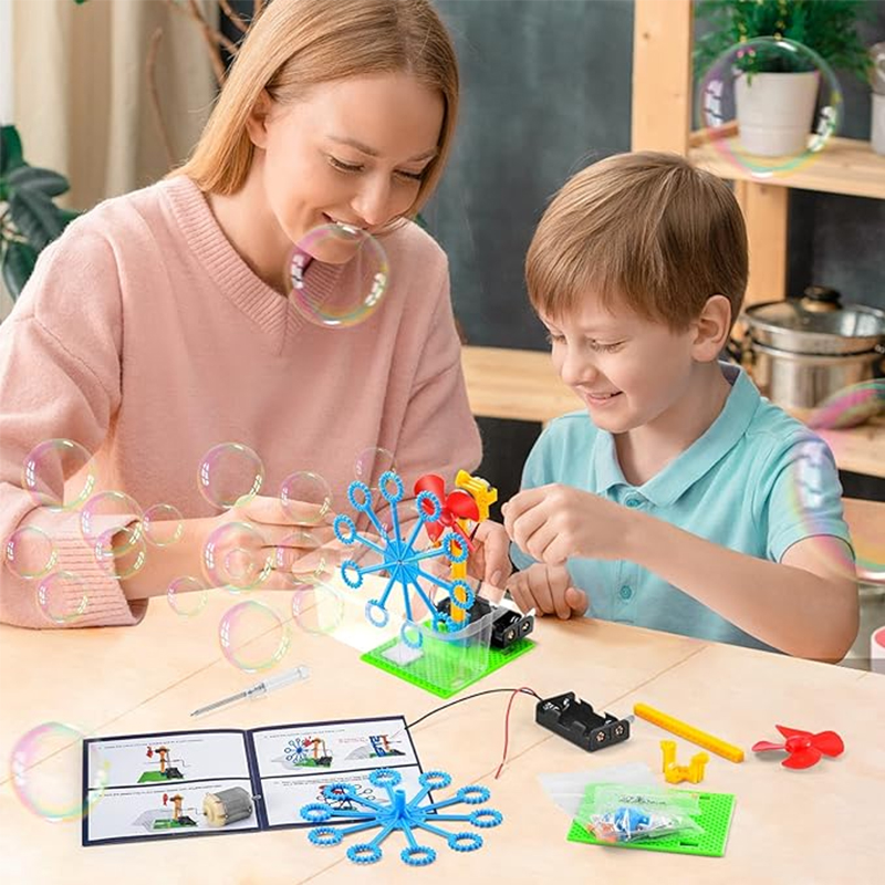 مجموعة ألعاب علمية 6 في 1 للأط - مراجعة Diy Electronics Projects For Kids وسعره