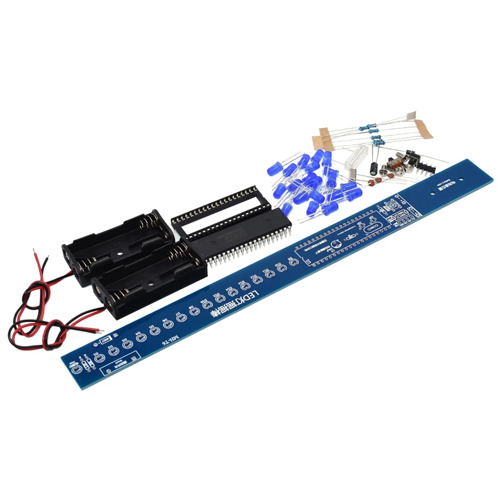 LED مصباح هزة عصا لتقوم بها بن - مراجعة Diy Electronics Lab وسعره